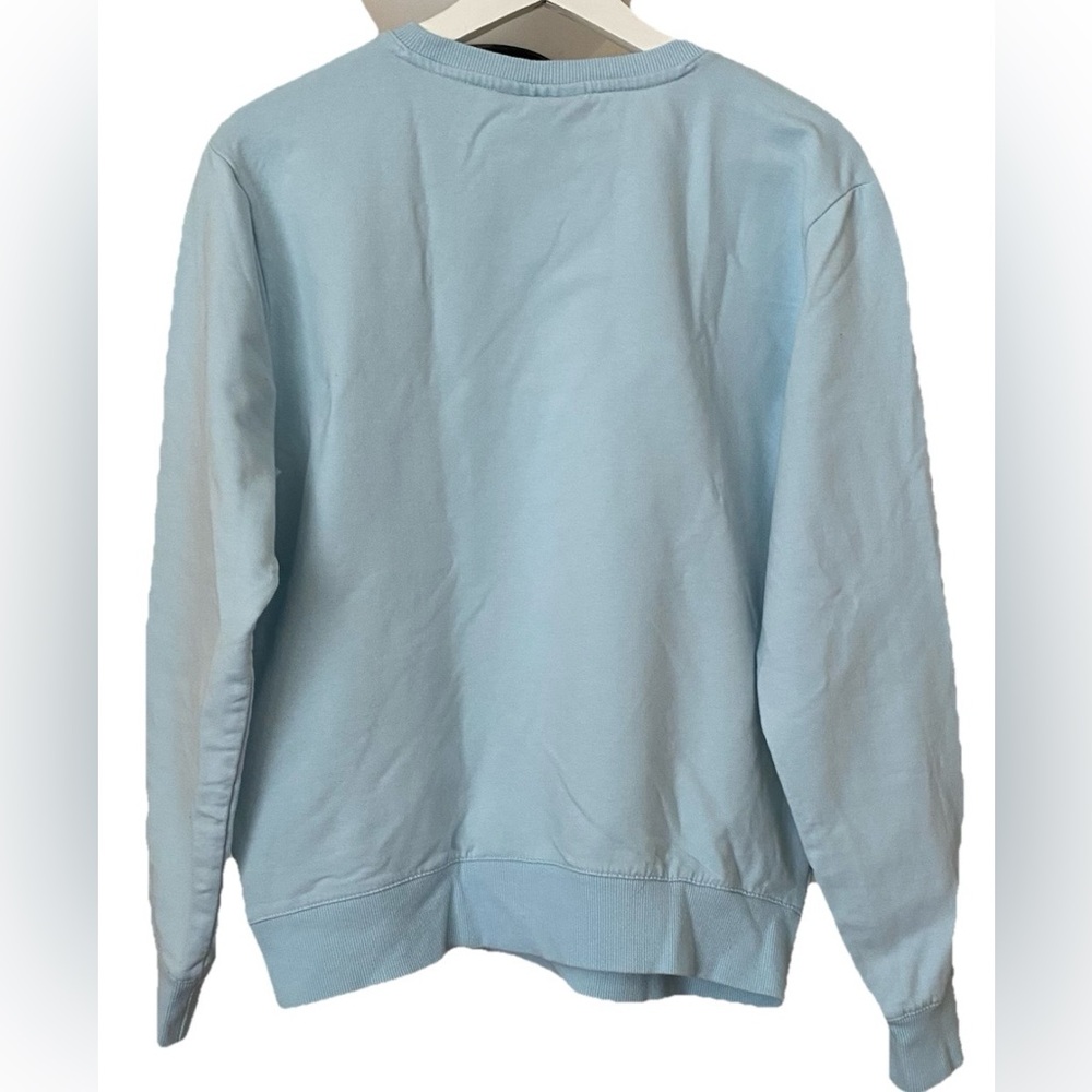 Fila Women’s Pastel Blue Crewneck Sweatshirt shirt size  M - Picture 7 of 7